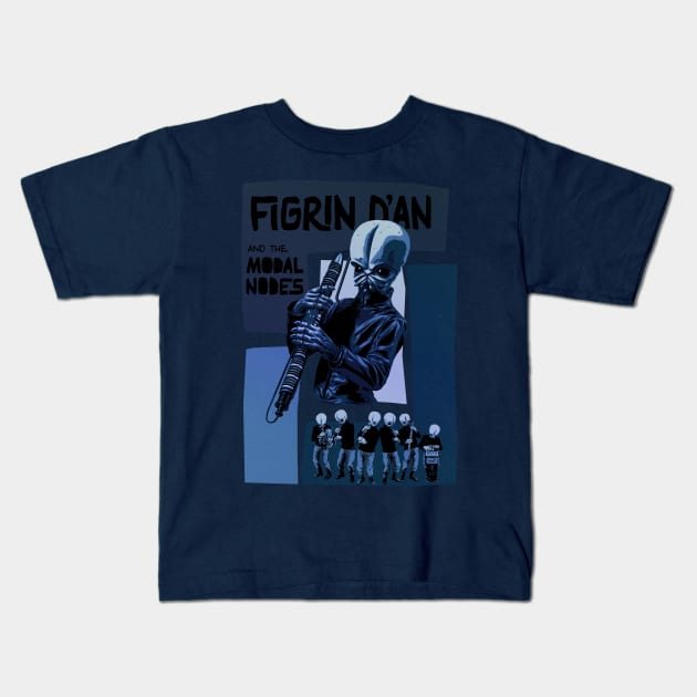 Figrin D'an - Blue variant Kids T-Shirt by VinylCountdown